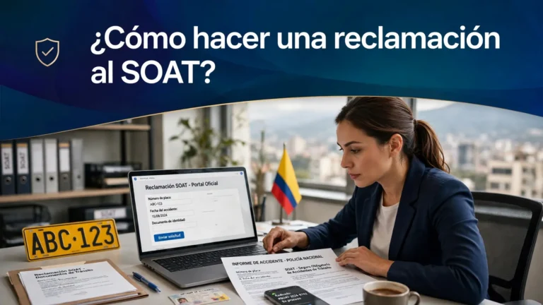 ¿Cómo hacer una reclamación al SOAT? ¿Cómo hacer una reclamación al SOAT?