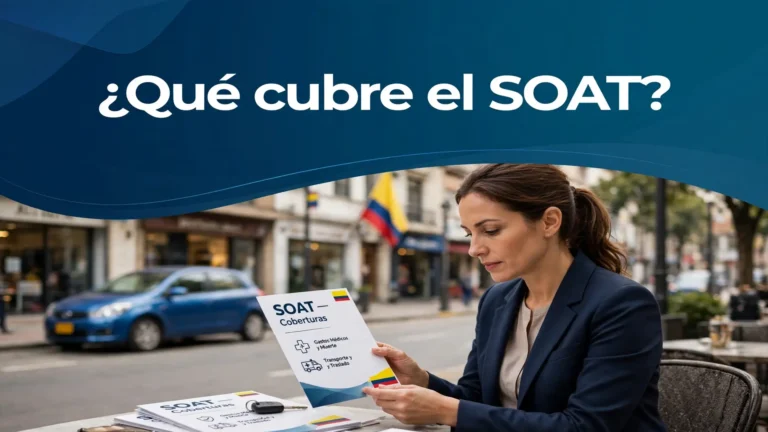 ¿Qué cubre el SOAT? ¿Qué cubre el SOAT?